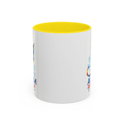 Autism Awareness Puzzle Cat Mug | Accent Coffee Mug 11oz/15oz