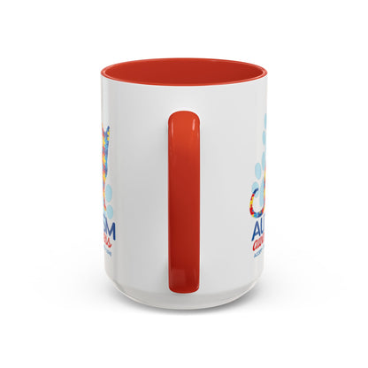 Autism Awareness Puzzle Cat Mug | Accent Coffee Mug 11oz/15oz