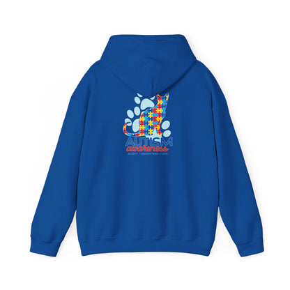 Autism Awareness Puzzle Cat Hoodie | Autism Awareness Sweatshirt