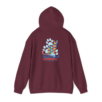 Autism Awareness Puzzle Cat Hoodie | Autism Awareness Sweatshirt