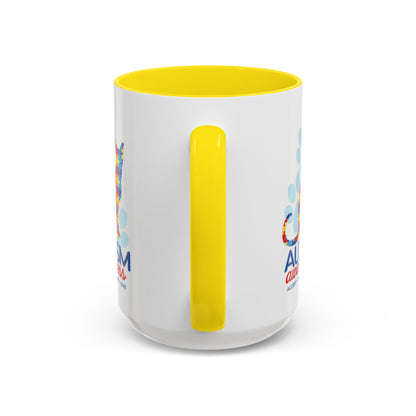 Autism Awareness Puzzle Cat Mug | Accent Coffee Mug 11oz/15oz
