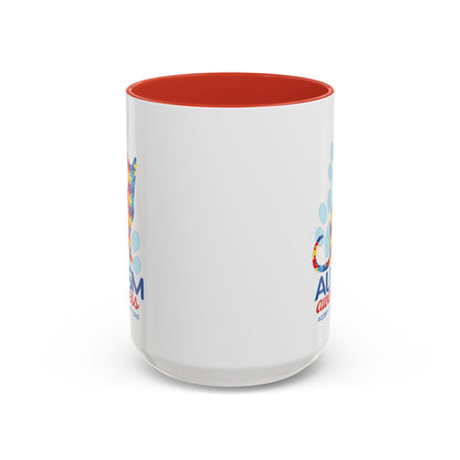 Autism Awareness Puzzle Cat Mug | Accent Coffee Mug 11oz/15oz
