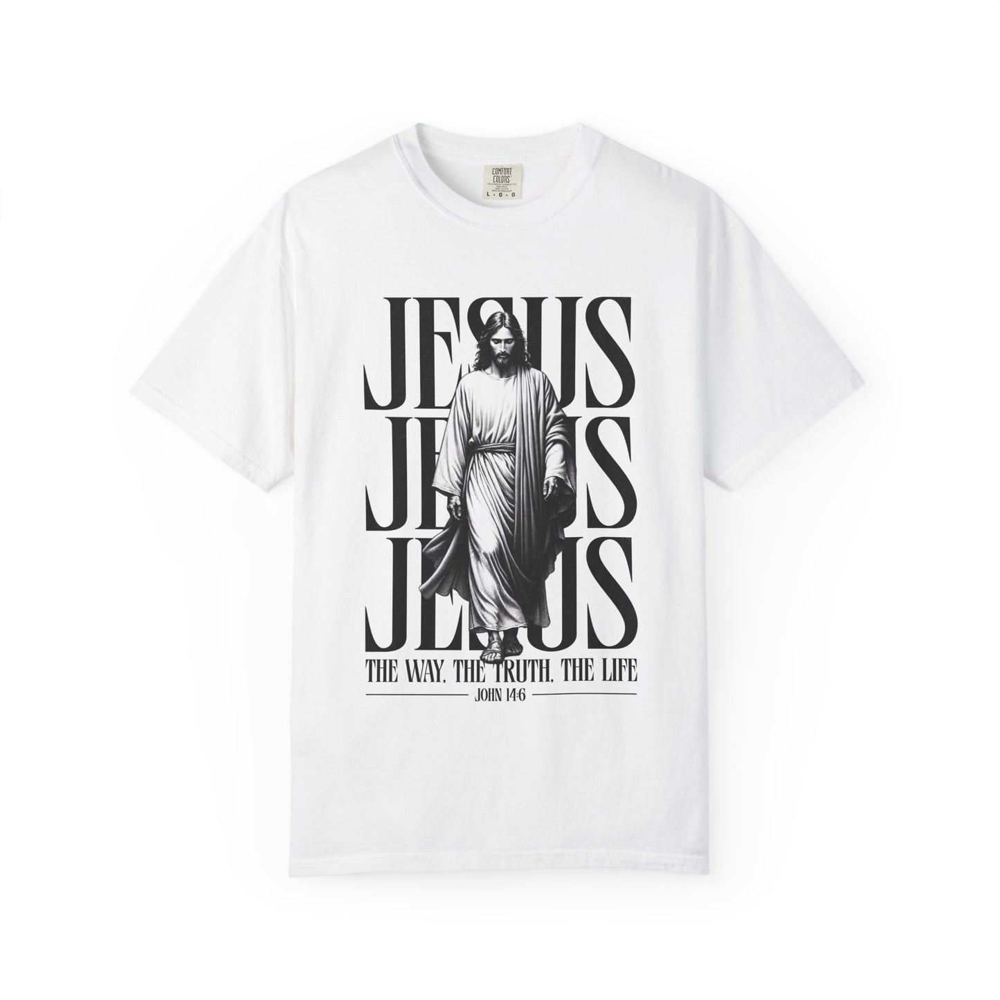 Jesus Christian Faith T-Shirt | The Way The Truth The Life