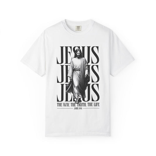 Jesus Christian Faith T-Shirt | The Way The Truth The Life
