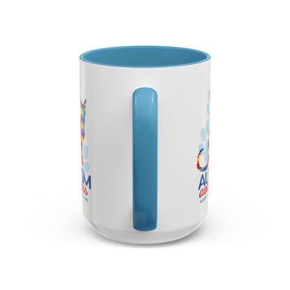 Autism Awareness Puzzle Cat Mug | Accent Coffee Mug 11oz/15oz