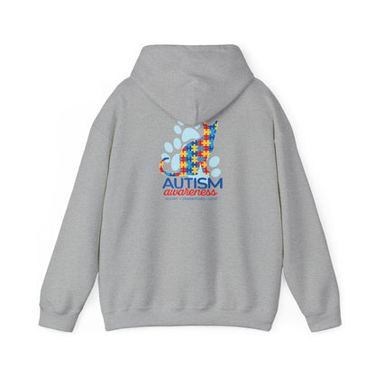 Autism Awareness Puzzle Cat Hoodie | Autism Awareness Sweatshirt