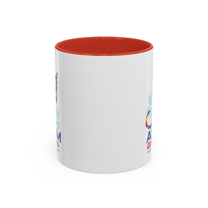 Autism Awareness Puzzle Cat Mug | Accent Coffee Mug 11oz/15oz