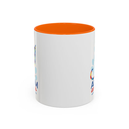 Autism Awareness Puzzle Cat Mug | Accent Coffee Mug 11oz/15oz