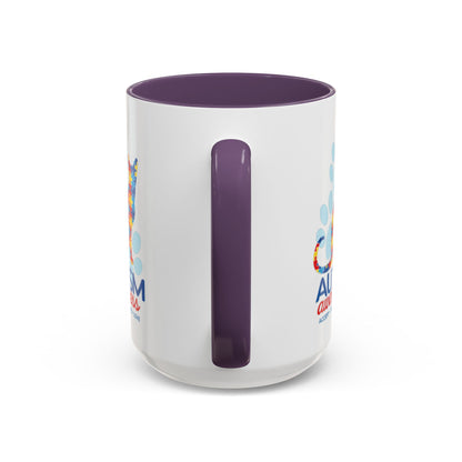 Autism Awareness Puzzle Cat Mug | Accent Coffee Mug 11oz/15oz