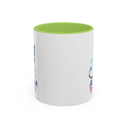 Autism Awareness Puzzle Cat Mug | Accent Coffee Mug 11oz/15oz