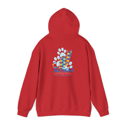 Autism Awareness Puzzle Cat Hoodie | Autism Awareness Sweatshirt