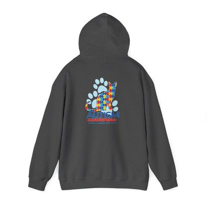Autism Awareness Puzzle Cat Hoodie | Autism Awareness Sweatshirt