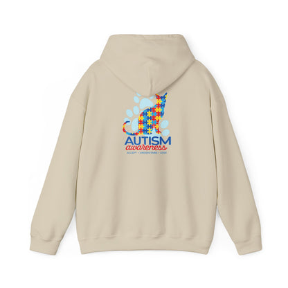 Autism Awareness Puzzle Cat Hoodie | Autism Awareness Sweatshirt