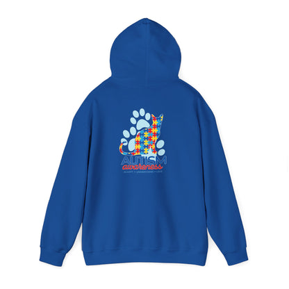 Autism Awareness Puzzle Cat Hoodie | Autism Awareness Sweatshirt