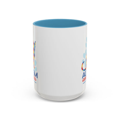 Autism Awareness Puzzle Cat Mug | Accent Coffee Mug 11oz/15oz