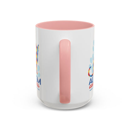 Autism Awareness Puzzle Cat Mug | Accent Coffee Mug 11oz/15oz