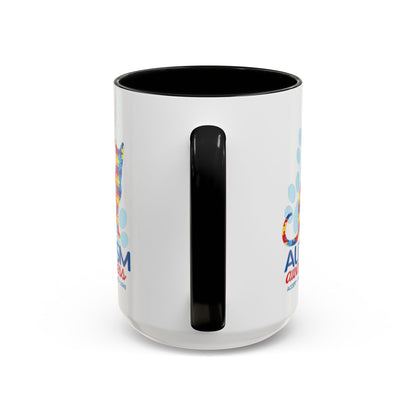Autism Awareness Puzzle Cat Mug | Accent Coffee Mug 11oz/15oz