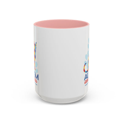 Autism Awareness Puzzle Cat Mug | Accent Coffee Mug 11oz/15oz