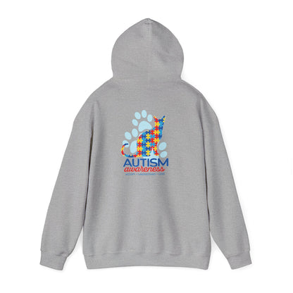 Autism Awareness Puzzle Cat Hoodie | Autism Awareness Sweatshirt
