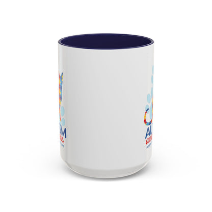 Autism Awareness Puzzle Cat Mug | Accent Coffee Mug 11oz/15oz